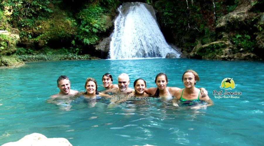 Blue Hole Secret Falls Jamaica