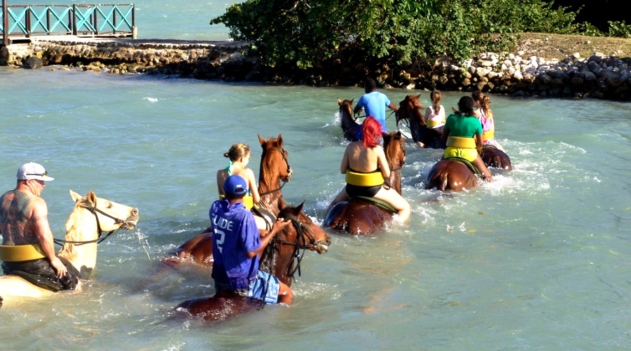 Horseback riding in Jamaica from Falmouth Cruise Port