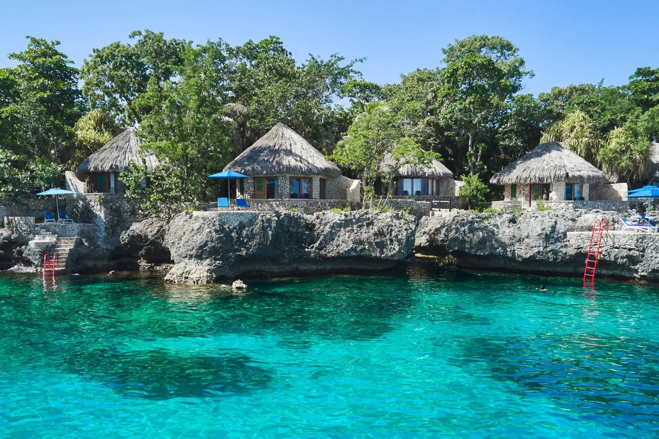 Official airport taxi service to Rockhouse Hotel Negril