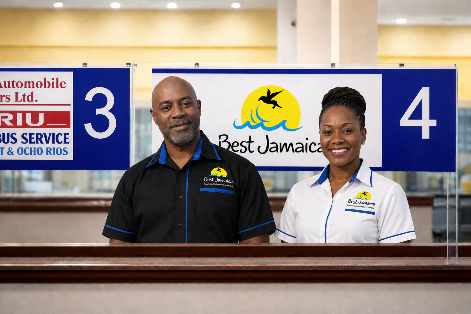 Best Jamaica Travels Desk 4 at Montego Bay Airport